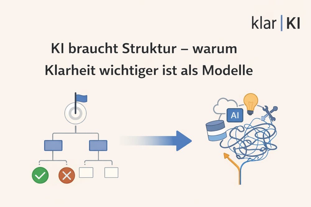 KI braucht Struktur – warum Klarheit wichtiger ist als Modelle