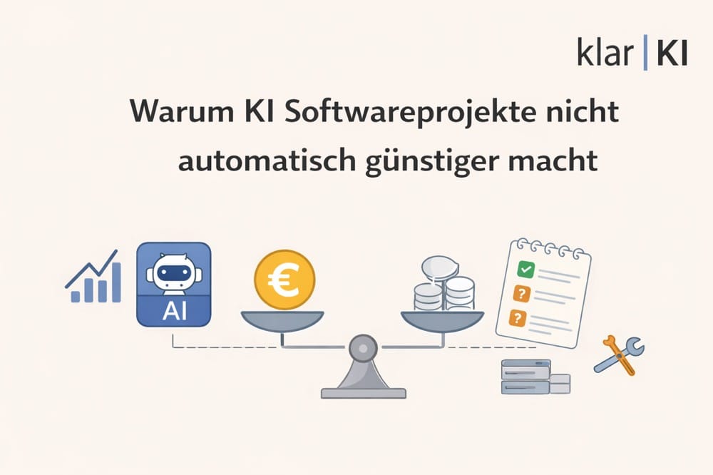 Warum KI Softwareprojekte nicht automatisch günstiger macht