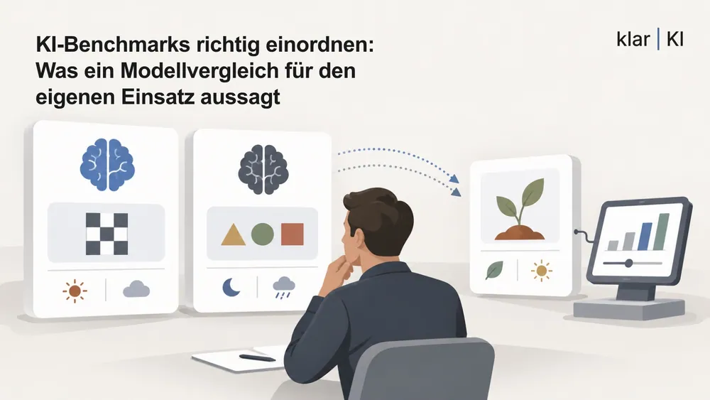 KI-Benchmarks richtig einordnen: Was ein Modellvergleich für den eigenen Einsatz aussagt