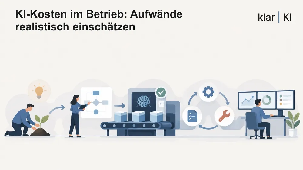 KI-Kosten im Betrieb: Aufwände realistisch einschätzen