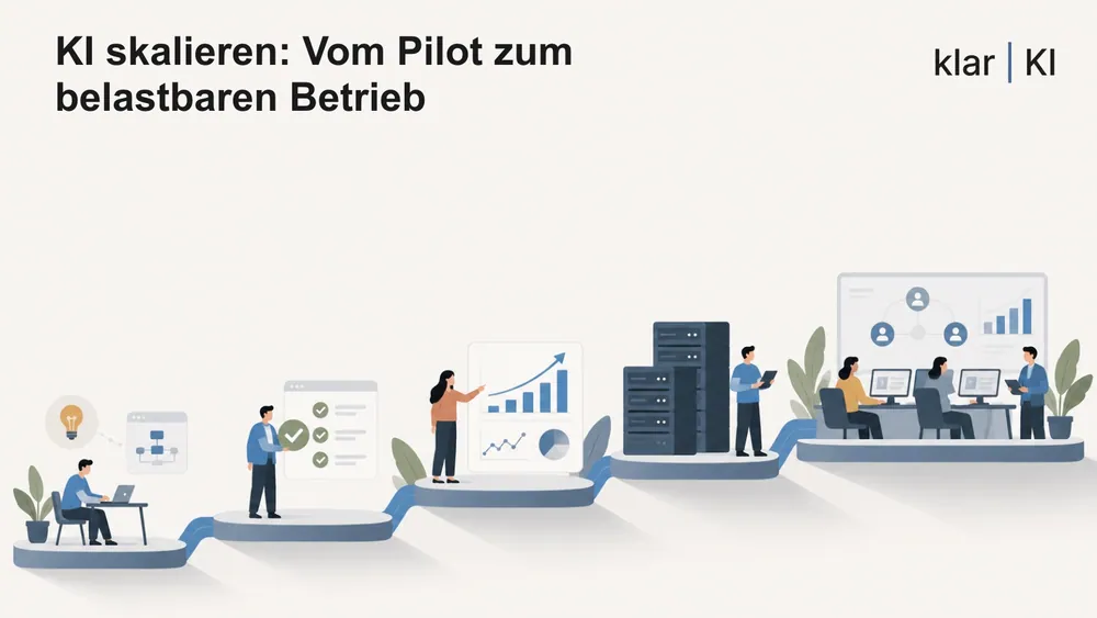 KI skalieren: Vom Pilot zum belastbaren Betrieb